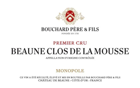 2021 Bouchard Pere et Fils Beaune Clos de La Mousse 1er Cru - click image for full description