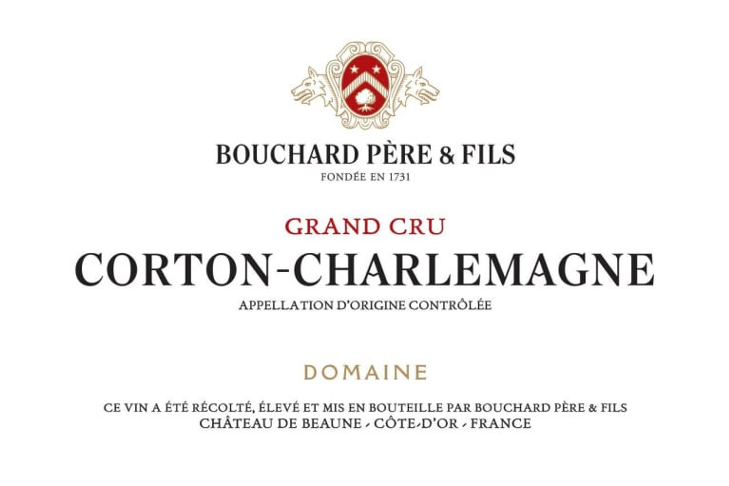 2020 Bouchard Pere et Fils Corton Charlemagne Grand Cru Magnum - click image for full description