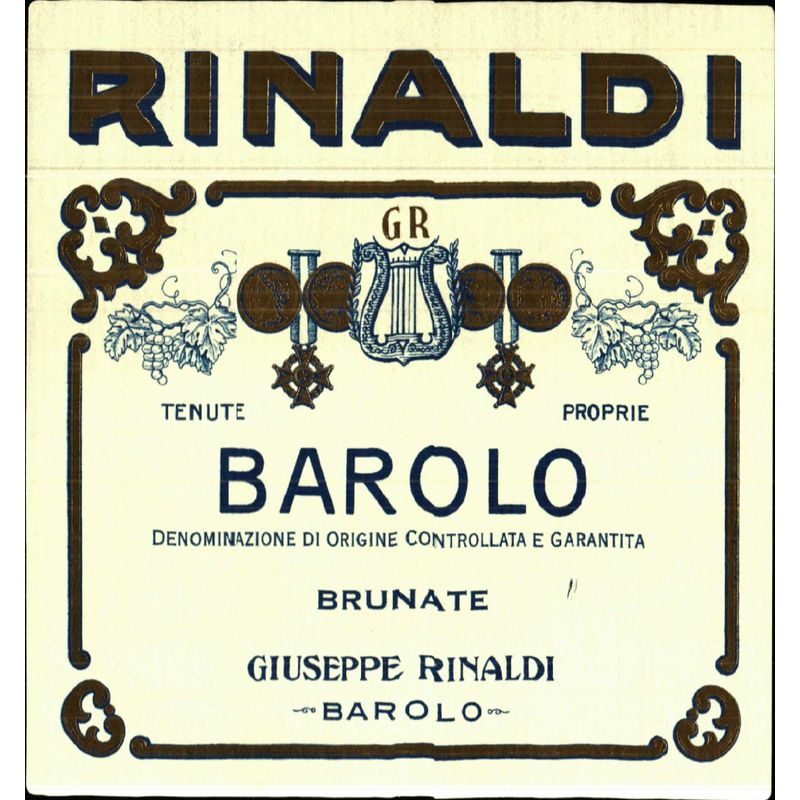 2019 GIUSEPPE RINALDI BAROLO BRUNATE MAGNUM - click image for full description