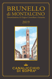 2019 CANALICCHIO DI SOPRA BRUNELLO DI MONTALCINO 3 Liter - click image for full description