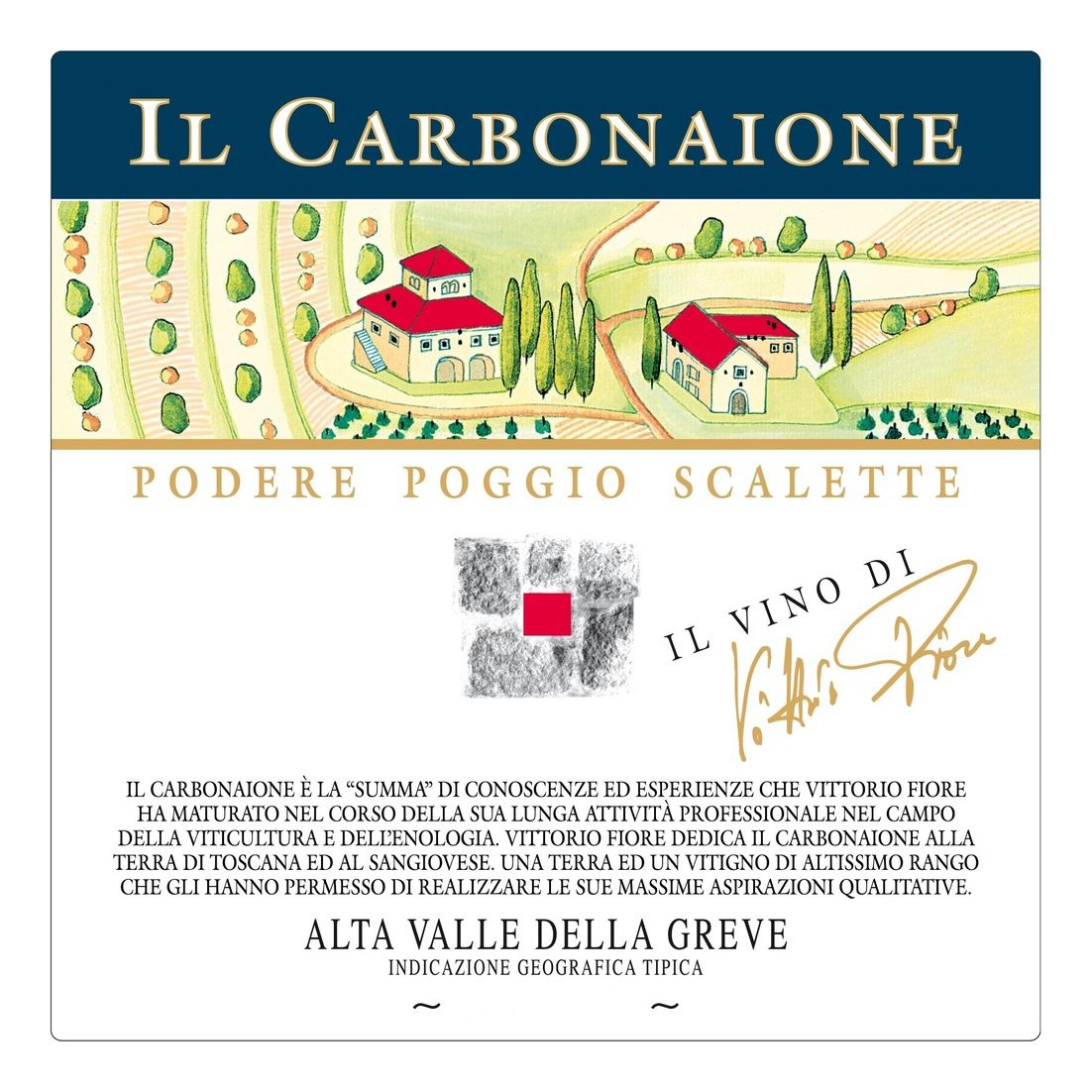 2009 Il Carbonaione Podere Poggio Scalette Alta Valle Della Greve MAGNUM - click image for full description