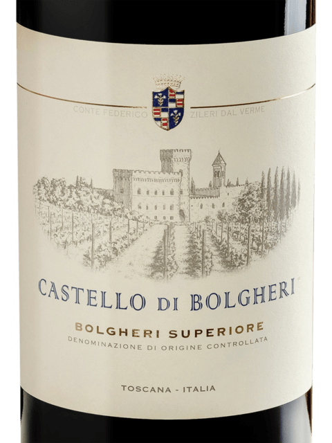 2019 CASTELLO DI BOLGHERI SUPERIORE BOLGHERI MAGNUM - click image for full description