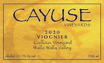 2021 Cayuse Viognier Walla Walla - click image for full description