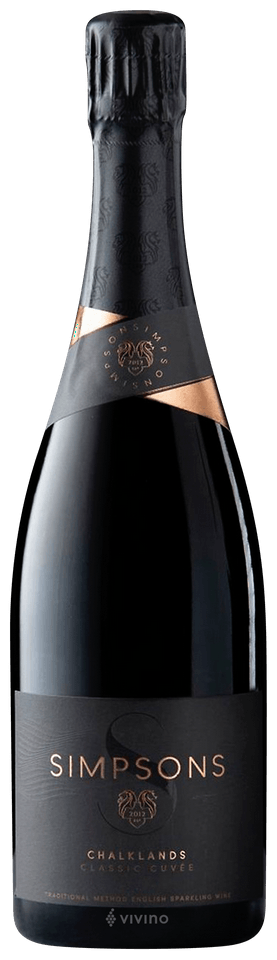 Simpsons Wine Estate 'Chalklands' Classic Cuvee Vintage Sparkling, England - click image for full description