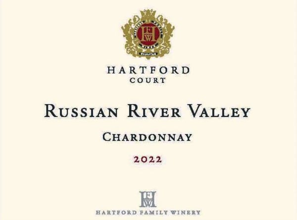 2022 Hartford Family Winery Hartford Court Russian River Valley Chardonnay - click image for full description