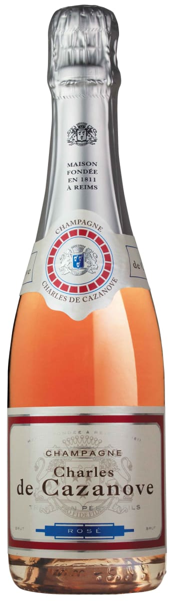 NV Charles de Cazanove Champagne Brut Rose - click image for full description