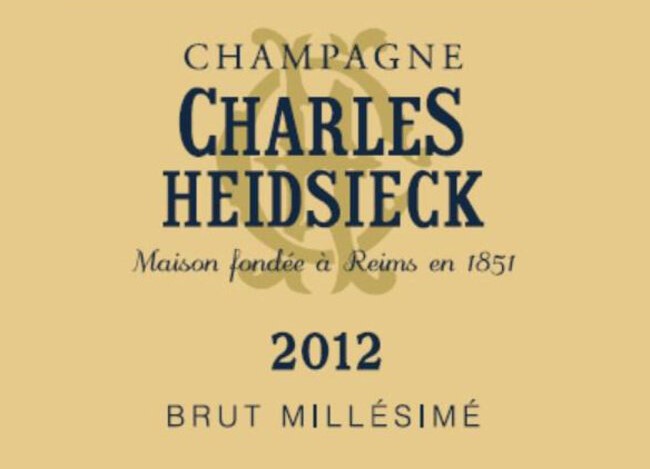 2012 Charles Heidsieck Millesime Brut Champage - click image for full description