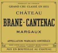 1982 Chateau Brane-Cantenac Margaux (very top shoulder) - click image for full description