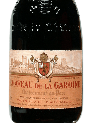 2000 Chateau de la Gardine Chateauneuf-du-Pape, Rhone, France - click image for full description