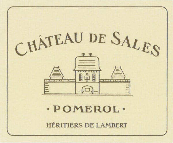 2021 Chateau de Sales Pomerol - click image for full description