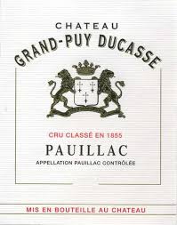 2017 Chateau Grand Puy Ducasse Pauillac - click image for full description