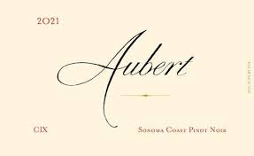 2019 Aubert Wines 'CIX' Pinot Noir Sonoma Coast - click image for full description