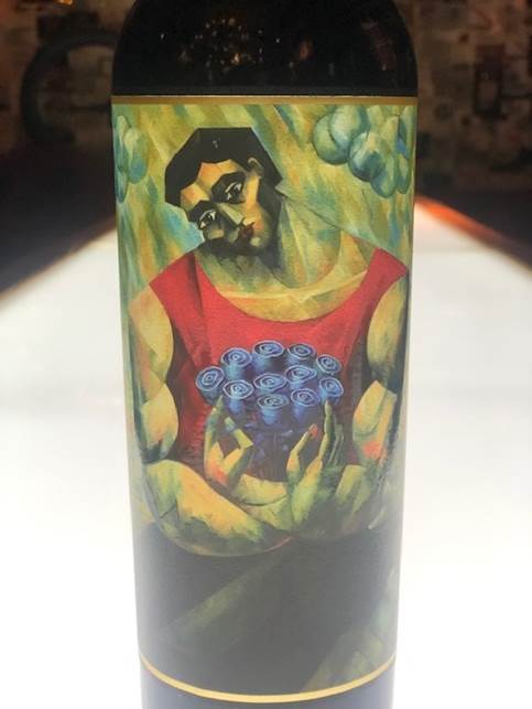 2012 The Mega Malbec Company Artist Series Icono Malbec by Puro Uno Mendoza - click image for full description