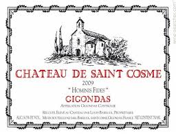 2011 Chateau de Saint Cosme Gigondas Hominis Fides - click image for full description