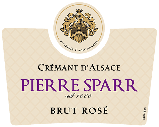 Pierre Sparr Cremant d'Alsace Brut Rose - click image for full description