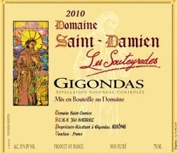 2019 Domaine Saint Damien Gigondas Les Souteyrades Vieilles Vignes - click image for full description