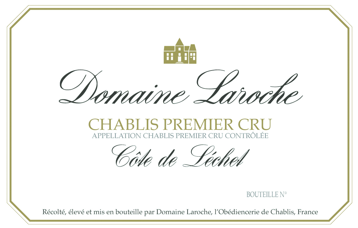 2022 Domaine Laroche Cote de Lechet Chablis 1er Cru - click image for full description