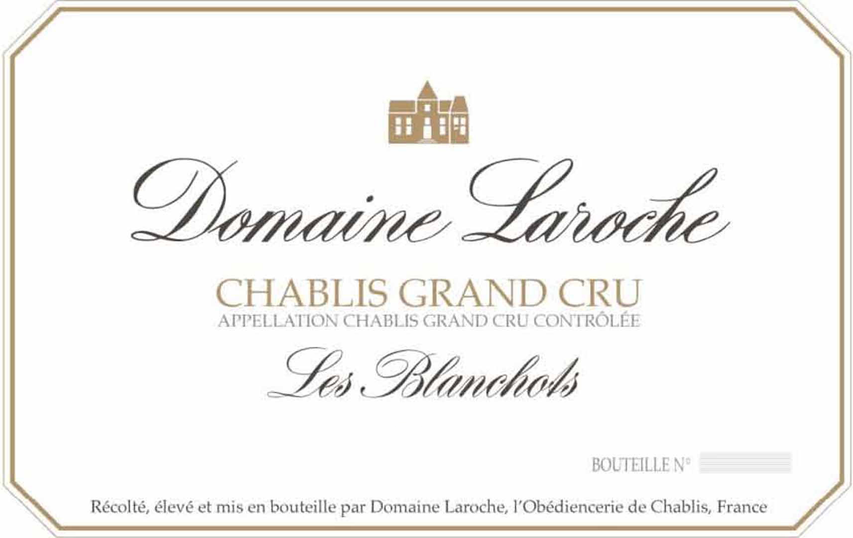 2022 Domaine Laroche Les Blanchots Chablis Grand Cru - click image for full description