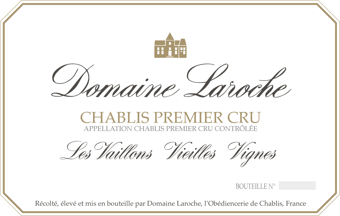 2022 Domaine Laroche Les Vaillons Vieilles Vignes Chablis 1er Cru - click image for full description