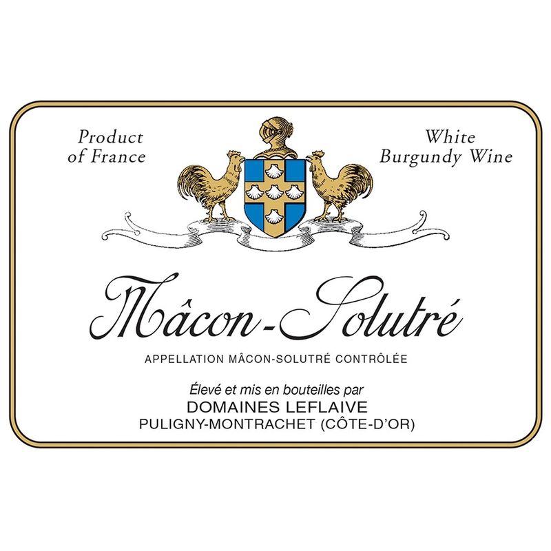 2021 Domaine Leflaive Macon Solutre, Burgundy, France - click image for full description