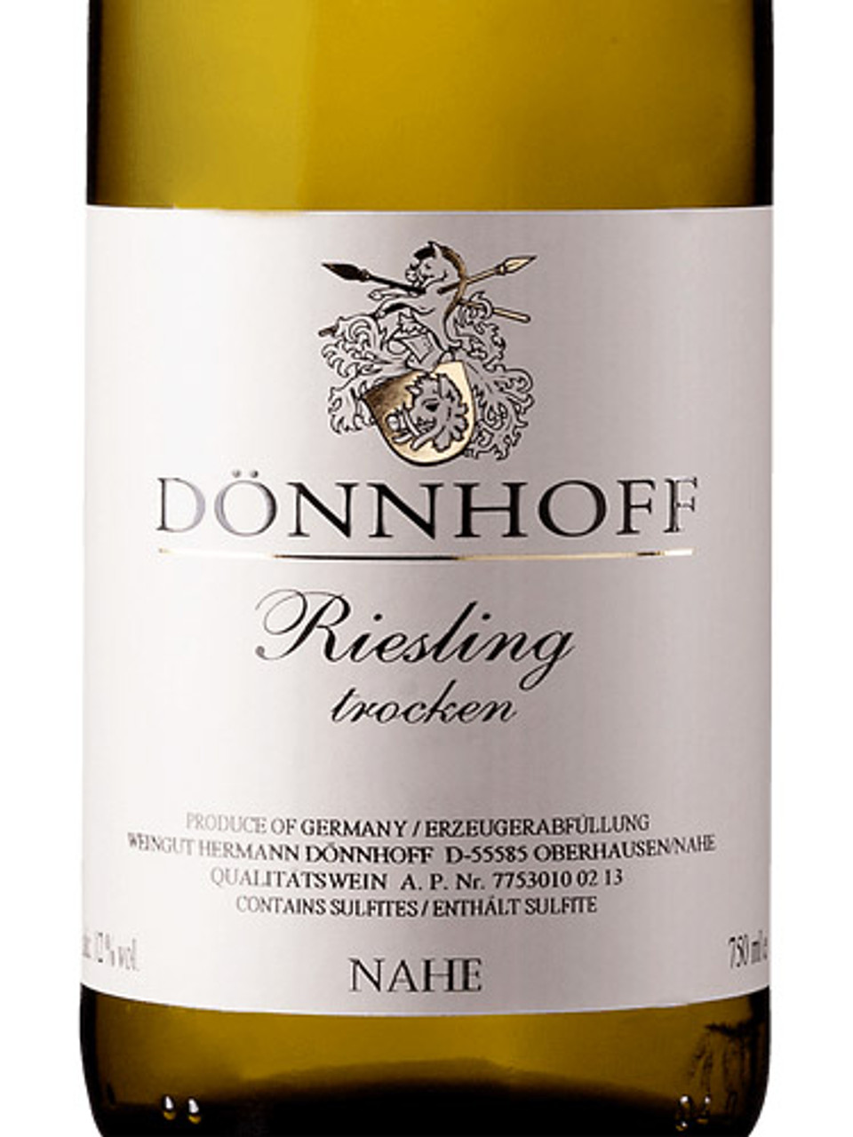 2023 DONNHOFF RIESLING TROCKEN NAHE GERMANY image