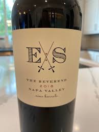 2018 Elizabeth Spencer 'E x S The Reverend' Napa Valley - click image for full description