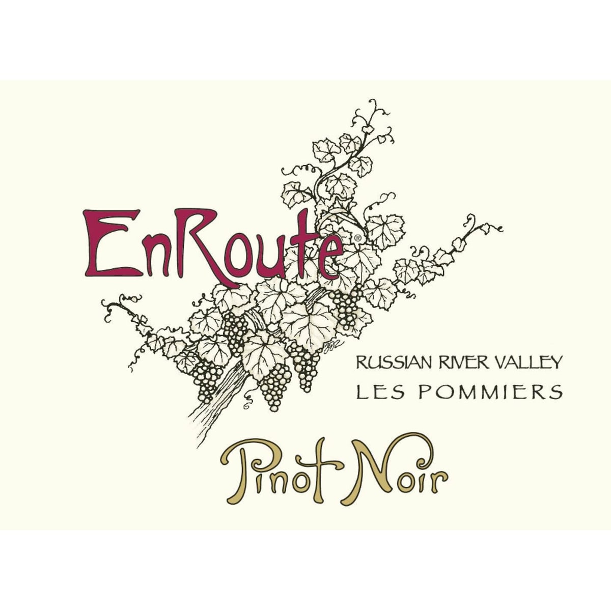 2018 EnRoute Les Pommiers Pinot Noir Russian River Valley - click image for full description