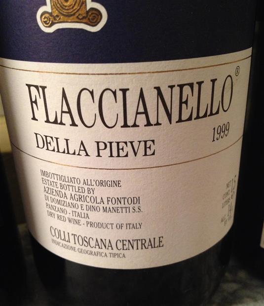 1999 Fontodi Flaccianello Della Pieve ( 12 Liter) - click image for full description