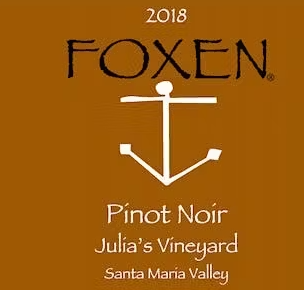 2018 FOXEN PINOT NOIR JULIA'S VINEYARD SANTA MARIA VALLEY MAGNUM - click image for full description