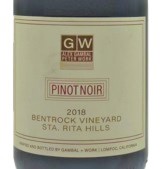 2018 Gambal Work Pinot Noir Bentrock Vineyard Santa Rita Hills image