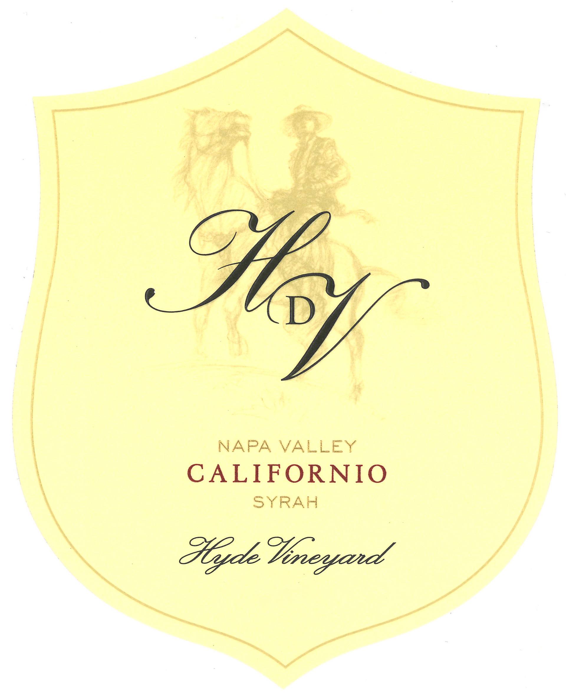 2019 HDV Hyde de Villaine Californio Syrah - click image for full description