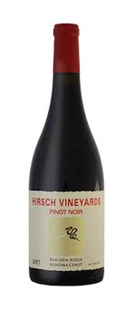 2017 Hirsch Vineyards 'Raschen Ridge' Pinot Noir Sonoma Coast - click image for full description