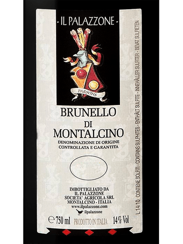 2016 Il Palazzone Brunello di Montalcino DOCG Tuscany, Italy - click image for full description