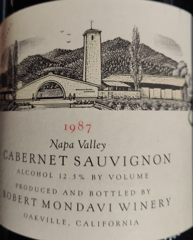 1987 Robert Mondavi Winery Cabernet Sauvignon Reserve 3 Liter image