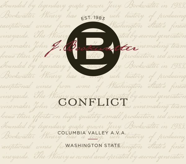 2020 J Bookwalter Winery 'Conflict' Red Blend Columbia Valley image