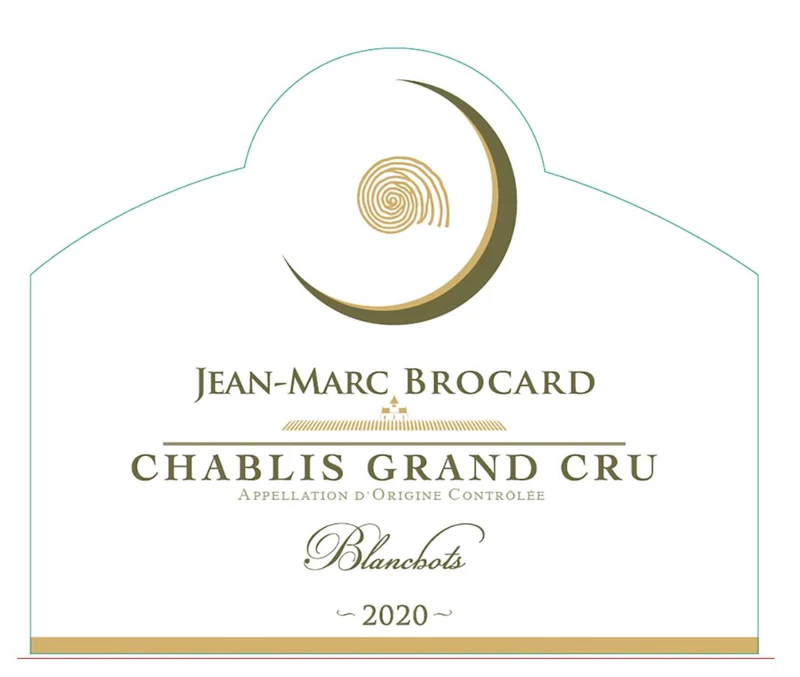 2020 Jean Marc Brocard Chablis Blanchots Grand Cru - click image for full description