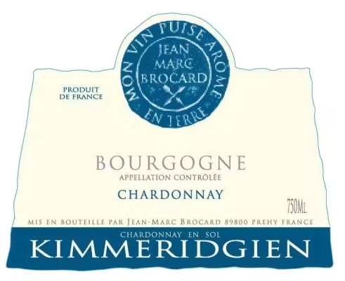 2022 Jean Marc Brocard Bourgogne Kimmeridgien Blanc Burgundy, France - click image for full description