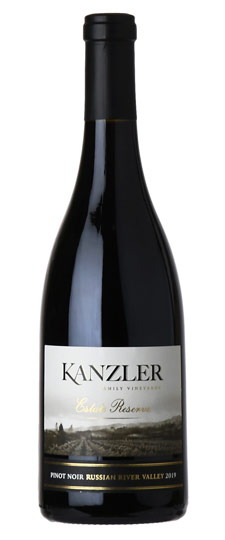 2014 Kanzler Vineyards Estate Reserve Pinot Noir Sonoma Coast - click image for full description