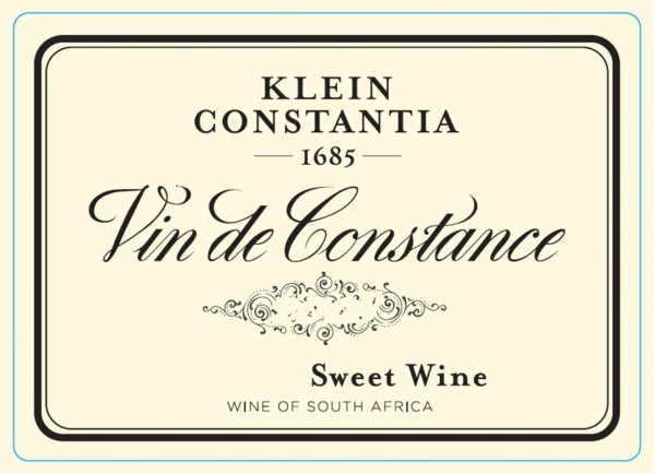 2016 Klein Constantia Vin de Constance Natural Sweet Wine (500ml) - click image for full description