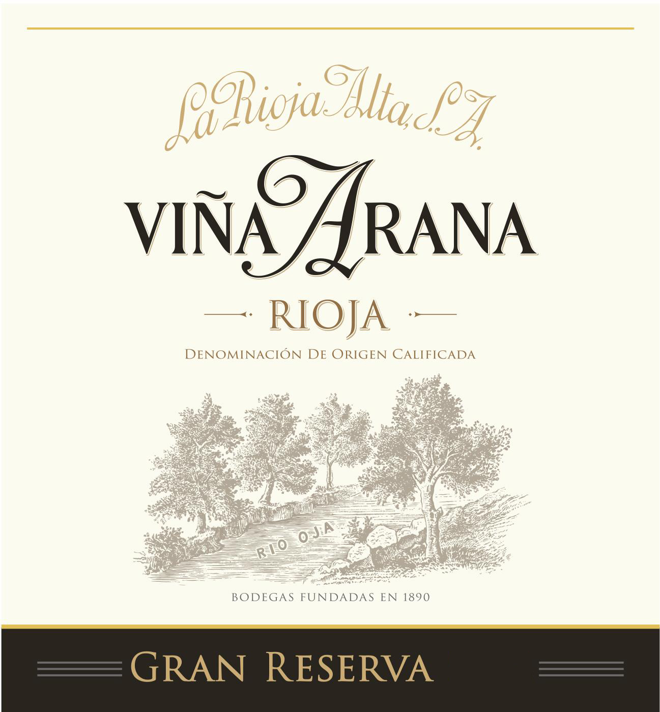 2016 La Rioja Alta Vina Arana Gran Reserva Rioja - click image for full description