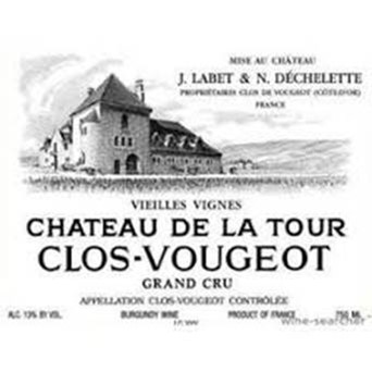 2019 Labet and Dechelette Chateau de La Tour Clos de Vougeot Vieilles Vignes Grand Cru image