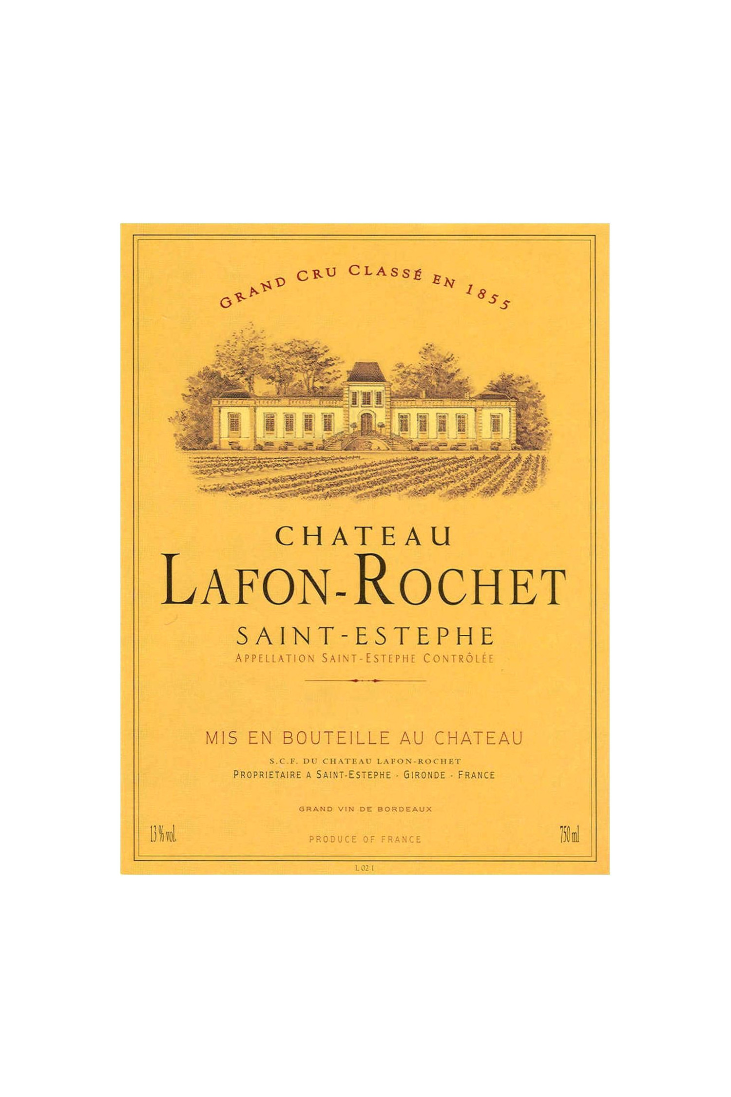 1990 CHATEAU LAFON ROCHET ST. ESTEPHE - click image for full description