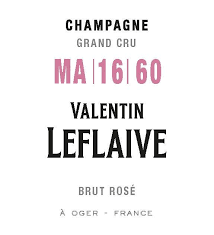 Champagne Valentin Leflaive Brut Rosé Champagne - click image for full description