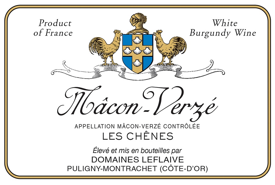 2020 Domaine Leflaive Macon-Verze Les Chenes, Burgundy, France - click image for full description