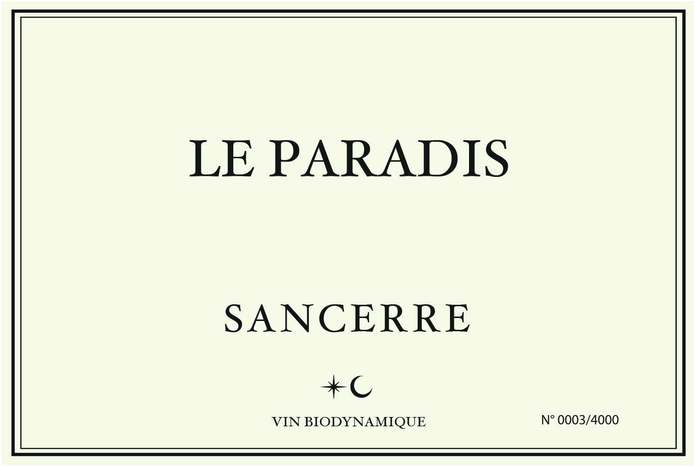 2022 Domaine du Nozay Sancerre Le Paradis - click image for full description