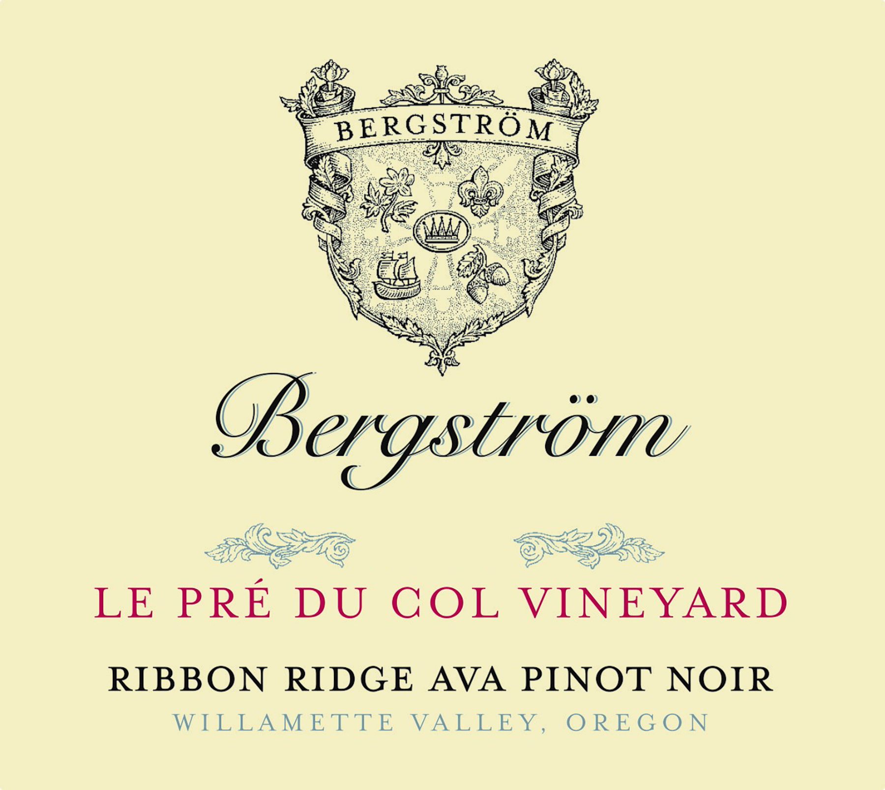 2020 Bergstrom Le Pre Du Col Vineyard Pinot Noir - click image for full description