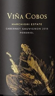 2018 Vina Cobos Cabernet Sauvignon Marchiori Vineyard Mendoza - click image for full description