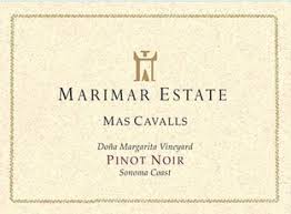 2018 MARIMAR ESTATE PINOT NOIR MAS CAVALLS SONOMA COAST - click image for full description