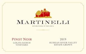 2019 Martinelli Lolita Ranch Pinot Noir Russian River Valley - click image for full description