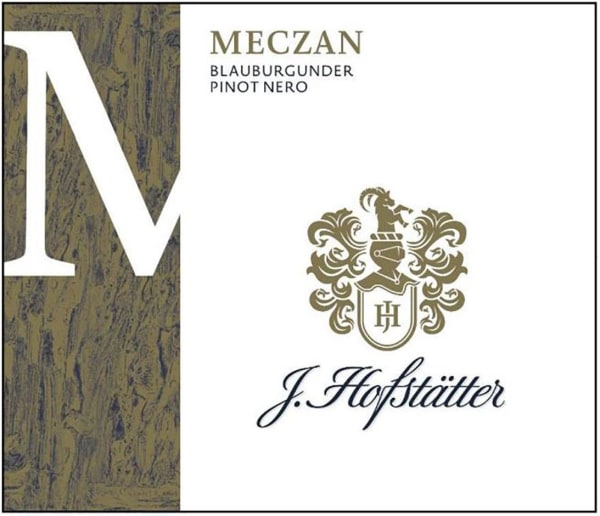 2022 J. Hofstatter Joseph Meczan Pinot Nero - Blauburgunder Alto Adige - click image for full description